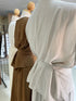 Women Summer Flowy Flare Skirts With Cowls Neck Loose Tops Sets